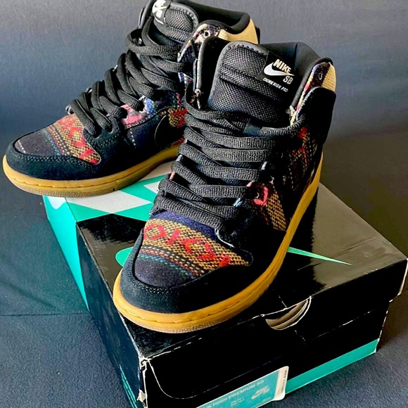 Nike 2014 Dunk High Premium SB 'Hacky Sack' - Picture 1 of 2